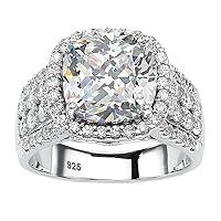 Algopix Similar Product 8 - Emsione Wide Ring Cubic Zirconia Pave