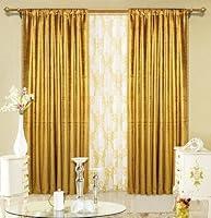 Algopix Similar Product 3 - Woodland Imports Gold Velvet Window