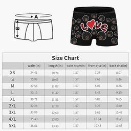 Custom Girlfriend Face Men's Boxer Briefs –