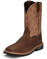 Algopix Similar Product 1 - Justin Mens Stampede Comp Toe Work
