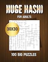 Algopix Similar Product 13 - Huge Hashi Puzzles for Adults  100 Big