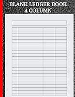 Algopix Similar Product 16 - Simple Blank Ledger Book Ledger Book