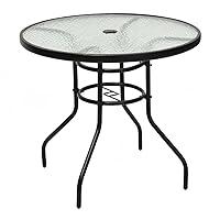 Algopix Similar Product 13 - Tangkula 32 Outdoor Patio Table Round