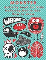 Algopix Similar Product 15 - Monster Activity Book for Kids Mixed 3
