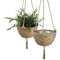 Algopix Similar Product 16 - Hanging Seagrass Planter Basket