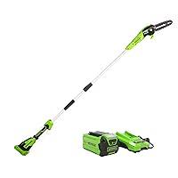 Algopix Similar Product 16 - Greenworks 40V 8Inch Cordless Polesaw