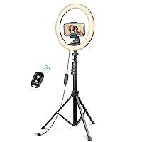 Algopix Similar Product 7 - UBeesize Selfie Ring Light with Tripod