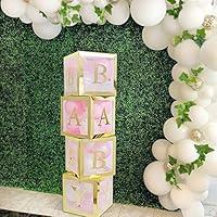 Algopix Similar Product 17 - Baby Shower Boxes Party Decorations  4