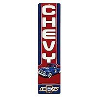 Algopix Similar Product 2 - Chevy Truck Vertical Embossed Metal