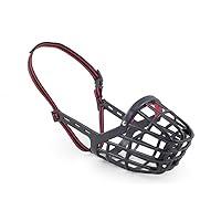 Algopix Similar Product 19 - Ancol Muzzle Black/Red Size 6 25x9.5cm