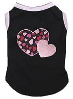 Algopix Similar Product 6 - Petitebella Pink Twin Hearts Puppy Dog