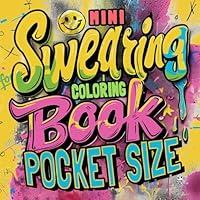 Algopix Similar Product 2 - Mini Swearing Coloring Book Pocket