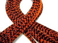 Algopix Similar Product 10 - 10 Pieces  Orange Thin Long Grizzly