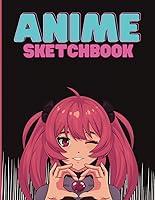 Algopix Similar Product 8 - Anime Sketchbook Blank Paper for