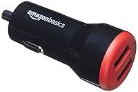 Algopix Similar Product 11 - Amazon Basics 24W TwoPort USBA Car