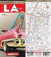 Algopix Similar Product 8 - StreetSmart Los Angeles Map by VanDam 
