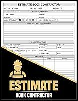 Algopix Similar Product 15 - Estimate Book Contractor Detailed