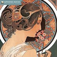 Algopix Similar Product 11 - Alphonse Mucha Wall Calendar 2025 Art