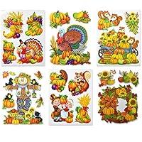 Algopix Similar Product 17 - Gift Boutique Thanksgiving Window Cling