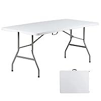 Algopix Similar Product 9 - GoTrio 6 Foot Folding Table 6ft