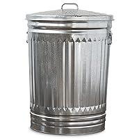 Algopix Similar Product 11 - UTY 20 Gallon Galvanized Steel Trash