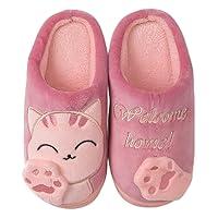 Algopix Similar Product 13 - dubuto Cute Animal Slippers for Girls