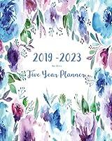 Algopix Similar Product 1 - 20192023 Five Year Planner Blue