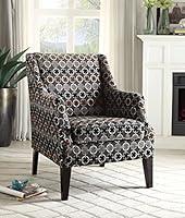 Algopix Similar Product 4 - Benzara Zarate Accent Chair Pattern