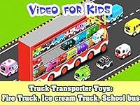 Algopix Similar Product 7 - Truck Transporter Toys Fire Truck Ice