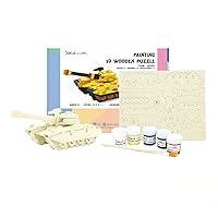 Algopix Similar Product 10 - Hands Craft DIY Wooden Puzzle with