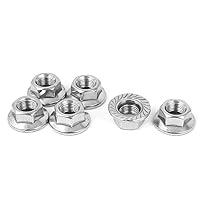Algopix Similar Product 20 - uxcell a16033100ux0384 Flange Nut
