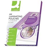 Algopix Similar Product 12 - QConnect Laminating Pouch A4 125micron