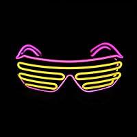 Algopix Similar Product 16 - PINFOX Light Up Shutter Neon Rave