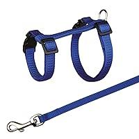 Algopix Similar Product 4 - TRIXIE Plain Nylon Harness with Leash