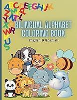 Algopix Similar Product 7 - Bilingual Alphabet Coloring Book