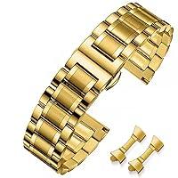 Algopix Similar Product 7 - HEYOZURY Metal Watch Band 20mm