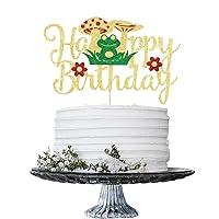 Algopix Similar Product 18 - Florcmet glitter Happy Birthday Cake