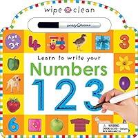Algopix Similar Product 4 - Wipe Clean Numbers Wipe Clean
