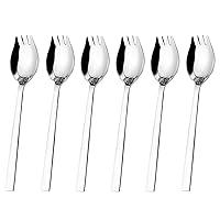 Algopix Similar Product 4 - Hiware Sporks 6pack 1810 Stainless
