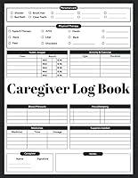 Algopix Similar Product 2 - Caregiver Log Book Caregiver Organizer