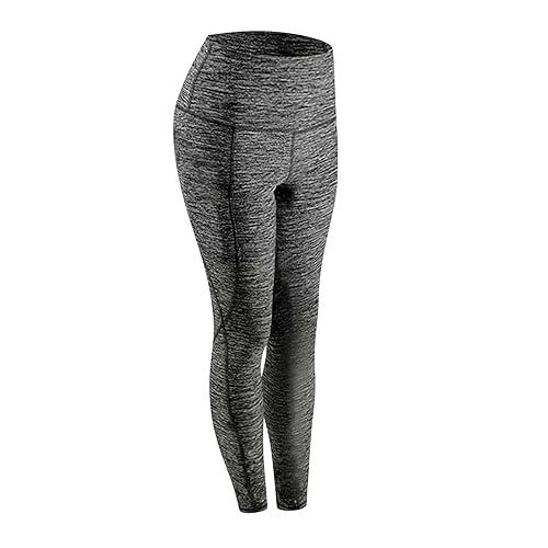 Women's Yoga Pants Side Pockets Tummy Control Butt Lift High Waist Fitness Gym  Workout Running Tights Capri Leggings Bottoms Black Gray Purple Winter