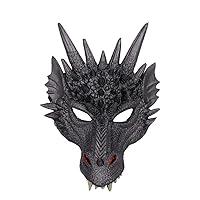 Algopix Similar Product 16 - Ochine 3D Dragon Mask Kids Face Mask