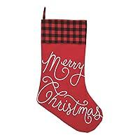 Algopix Similar Product 11 - CF Merry Christmas Stocking Red and