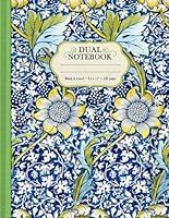 Algopix Similar Product 17 - Vintage Floral Notebook  Dual Notebook