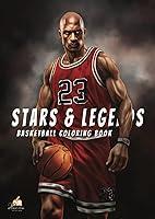 Algopix Similar Product 17 - Basketball Coloring Book  STARS 