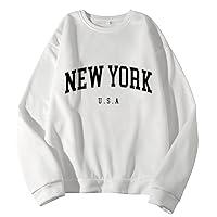 Algopix Similar Product 9 - Mens Crewneck Casual Sweatshirt Letter