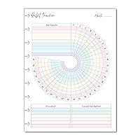 Algopix Similar Product 13 - Color Habit Tracker Inserts for 9Disc