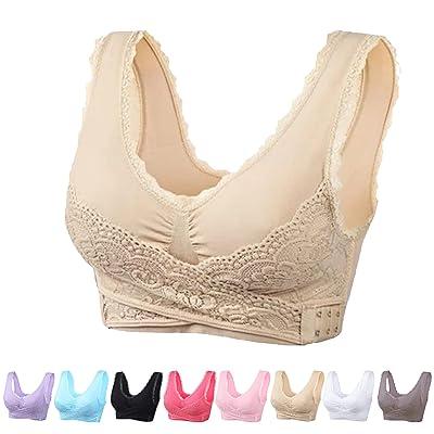 Best Deal for Kendally Comfy Corset Bra Front Cross Side Buckle Lace
