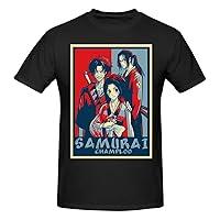 Algopix Similar Product 16 - Samurai Anime Champloo Shirt for Mens