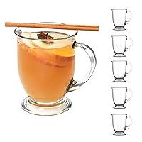 Algopix Similar Product 20 - Anchor Hocking Caf Glass Coffee Mugs